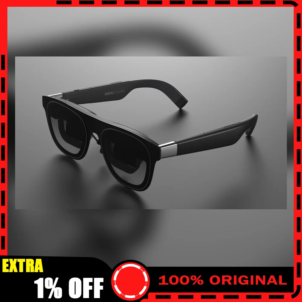 XREAL One Pro Smart AR Glasses Native 3DoF X Prism 57 Degree FOV Ultra-Wide Portable Display for Gaming Movies Travel Gifts