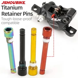 JSHOUBIKE Bicycle Bolt Disc Brake Caliper Bolt Fixing Pin Inserted Into Caliper Hexagonal Screw Fixing Bicycle Parts