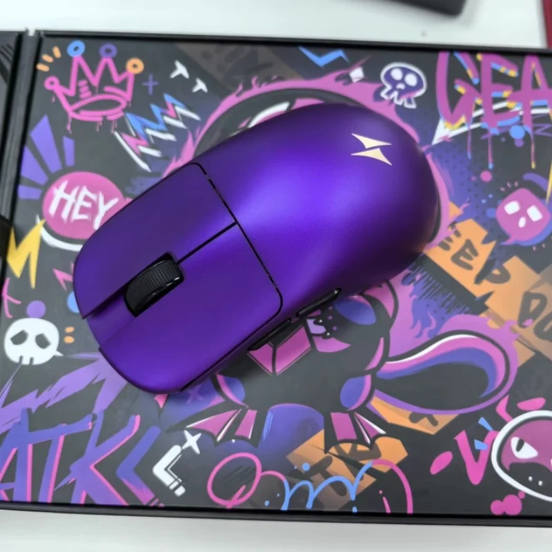 ماوس ألعاب لاسلكي خفيف الوزن للغاية من Atk، وضع مزدوج مريح، عمر بطارية طويل لاستخدام مكتب الكمبيوتر والفئران ولوحات المفاتيح #6