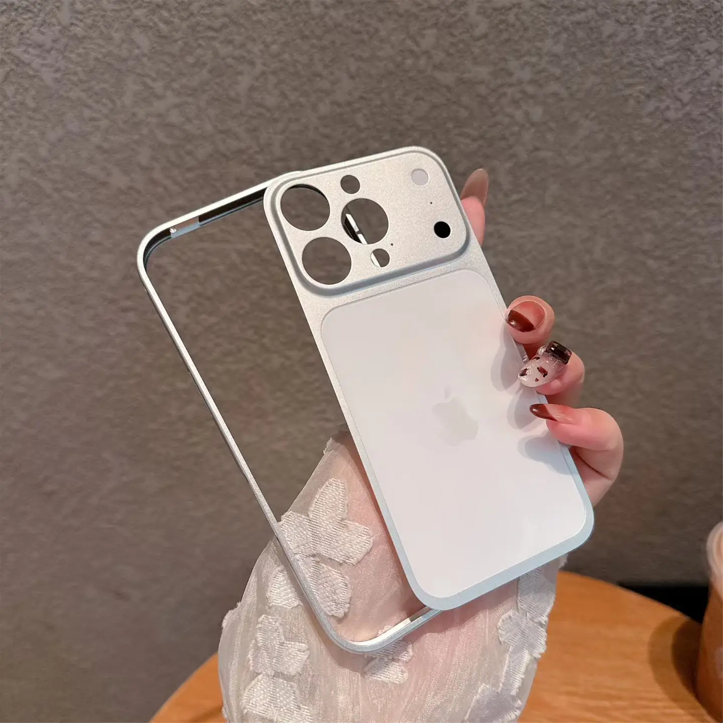 2-em-1 estrutura de metal de alumínio casos de telefone para iphone 17 16 15 pro max 14pro 13 pro 17pro melhor calor pára-choques liga de alumínio