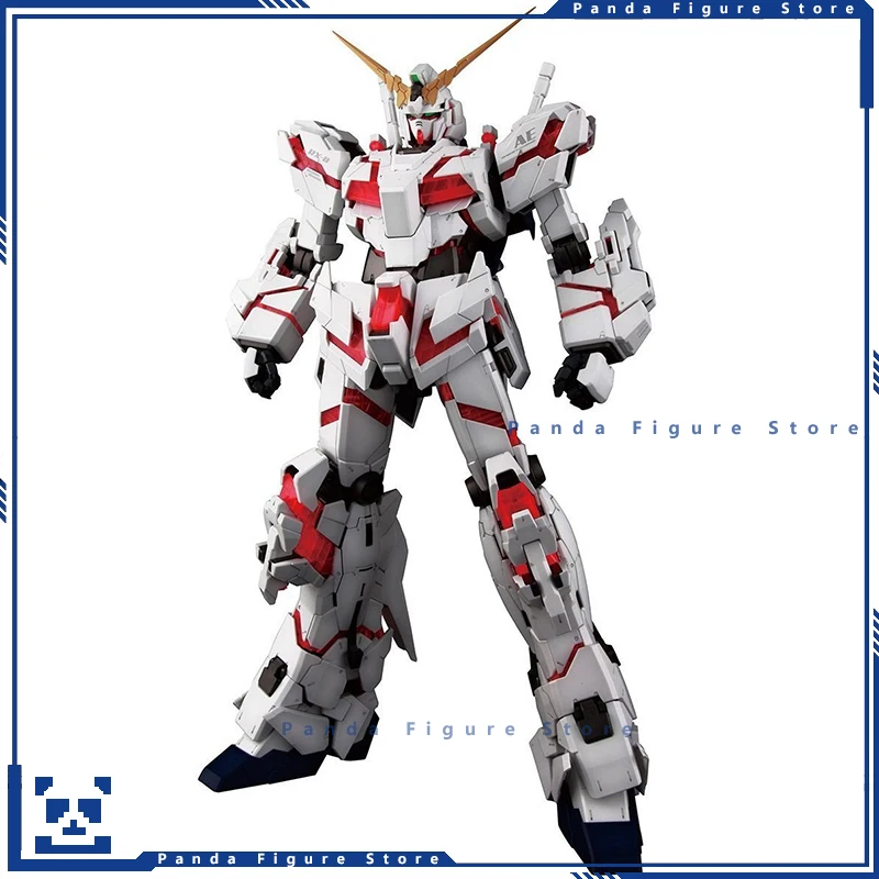 In Stock BANDAI PG 1/60 RX-0 Unicorn Gundam Full Psycho-frame Prototype Mobile Suit Action Figure Toy Model Anime Gift Assembly