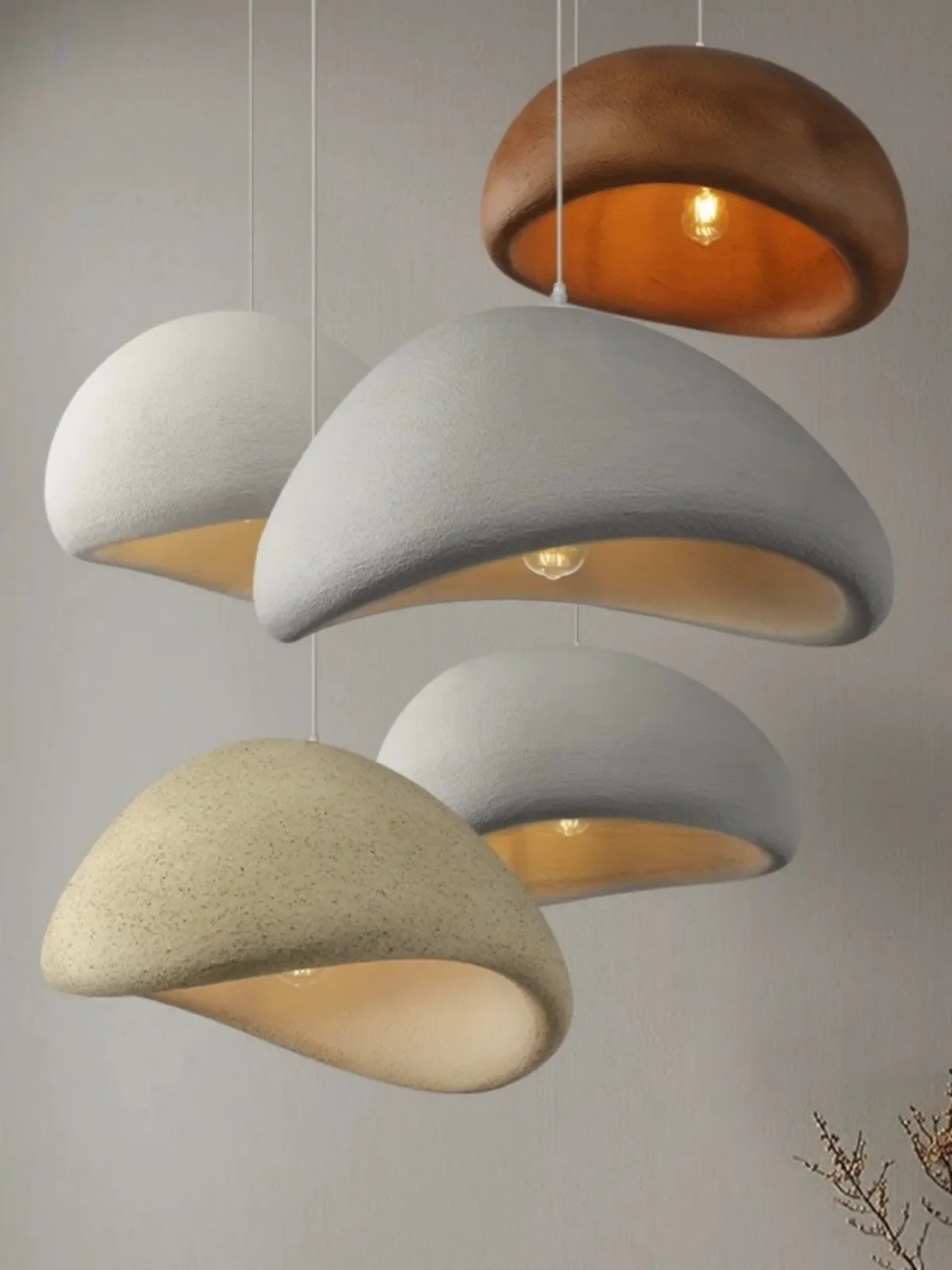 Cross border Japanese style chandelier, quiet wind chandelier, living room light, dining room light, sample room, minimalist ho