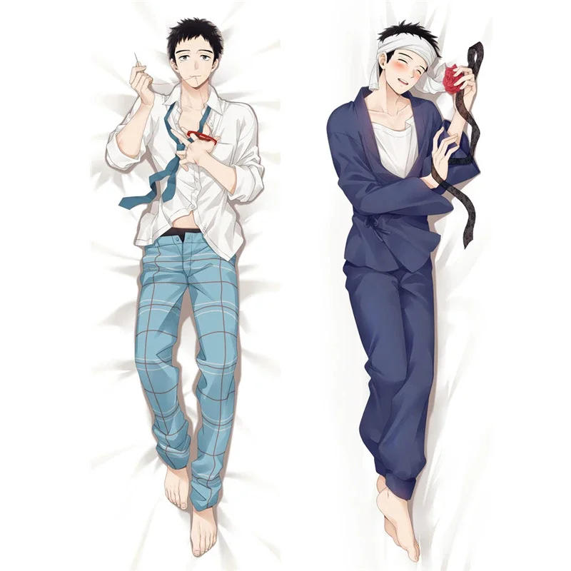 Anime Dakimakura Gojo Wakana Male Hugging Body Double Side Printed Pillow Cover DIY Custom Made Pillowcase Home Bedding 6 Sizes