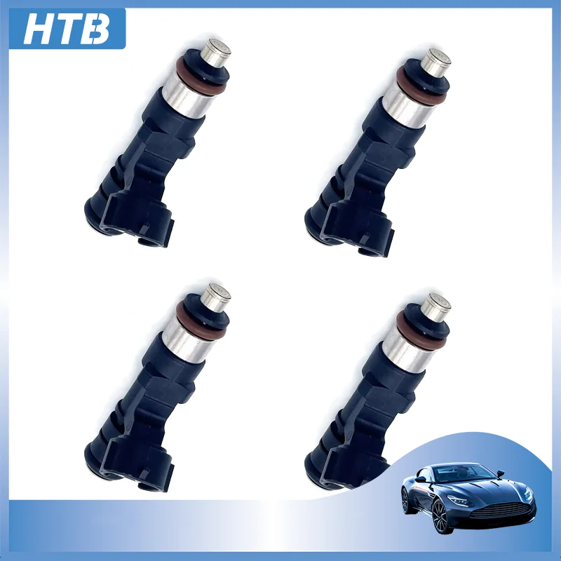 

HTB 4PCS 0280158026 fuel injector 06A906031BS fit for VOLKSWAGEN Golf Beetle JETTA CITY 2.0L L4 2004-2010 852-12220 FJ670