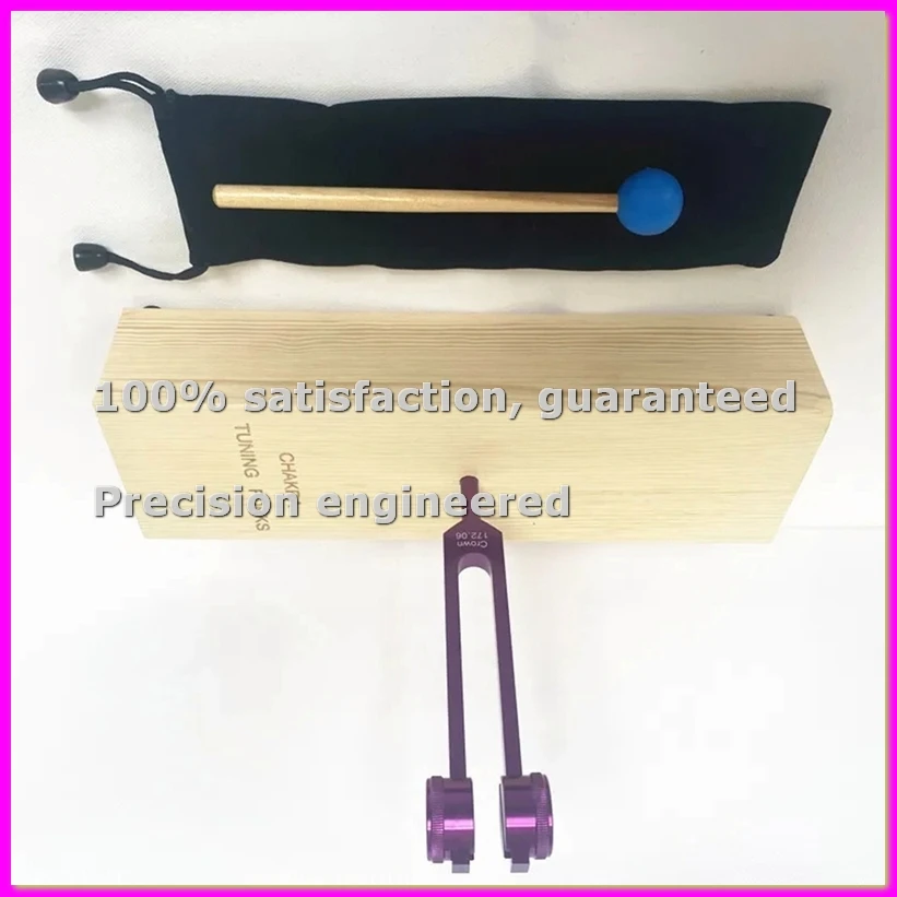 

Набор цветных камертонов для чакр и планет, 126.22 Гц - AD23