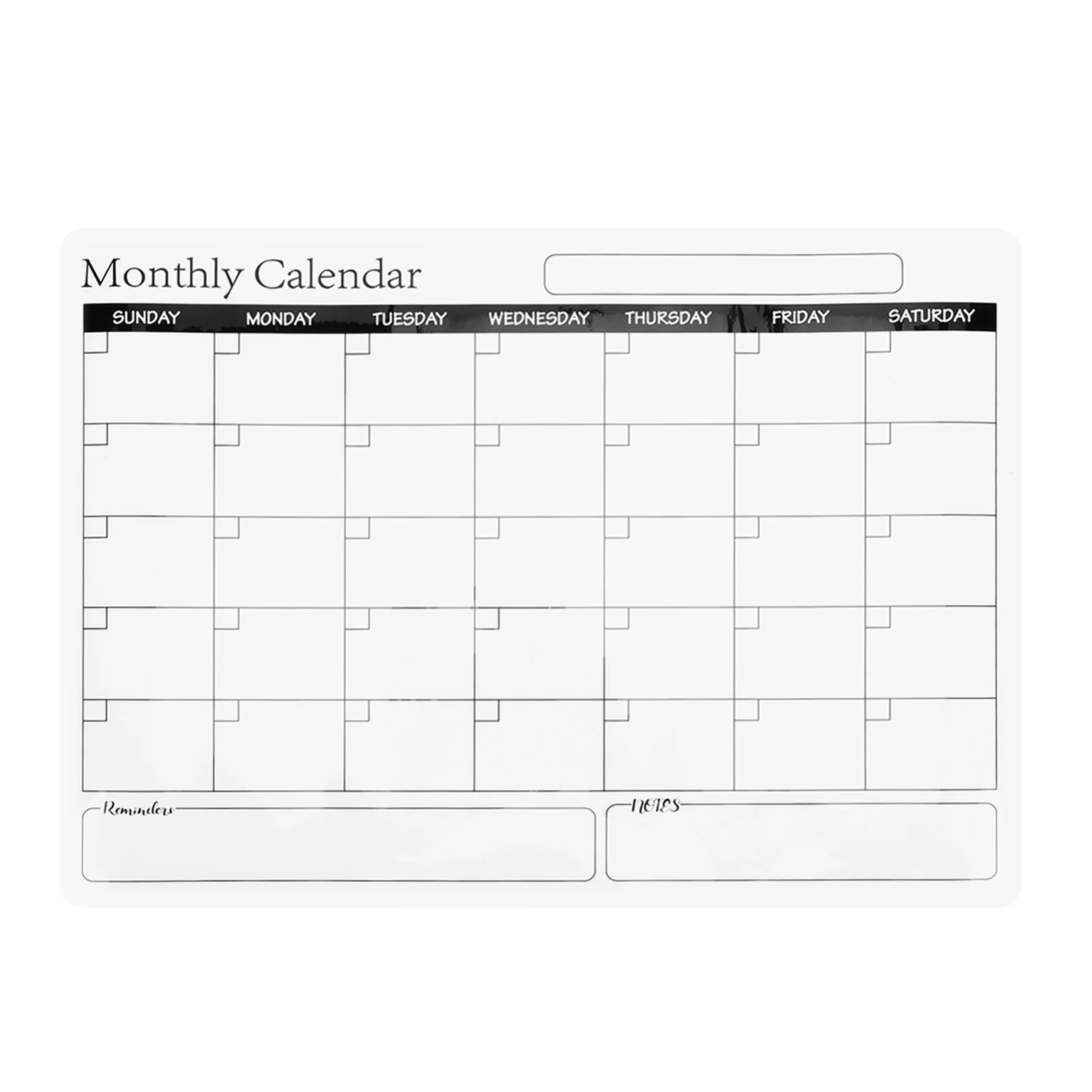 Magnet Dry Erase Fridge Calendar Magnet Dry Erase Fridge Calendar Wall Refrigerator Reusable Whiteboard Monthly Planner PET