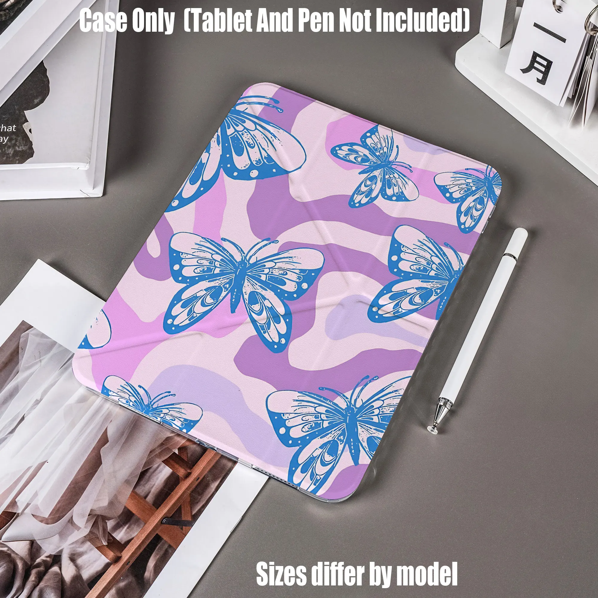 

Slim Fit Premium TPU Tablet Cover, Shockproof Durable Lightweight Protective Case for iPad Samsung Huawei Honor Redmi Xiaomi