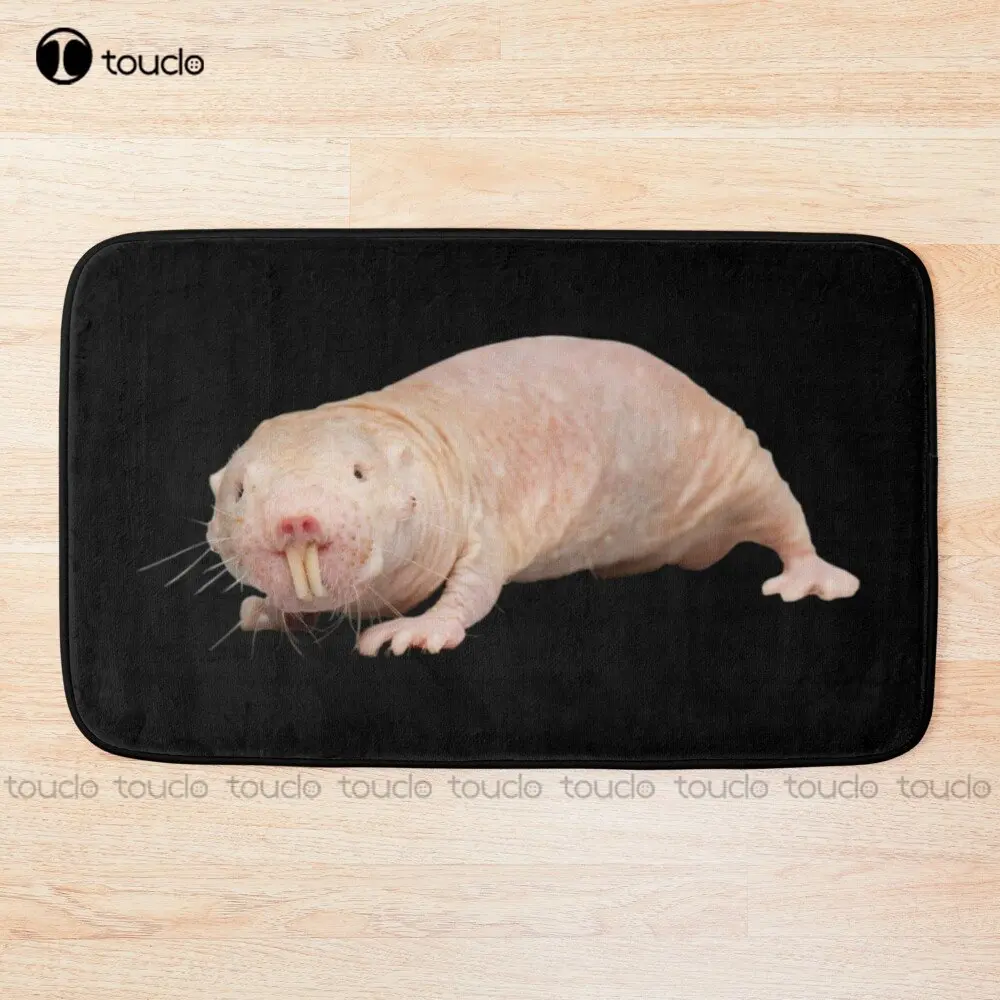 Naked Mole Rat Bath Mat Cute Bath Rug Games Bathmat