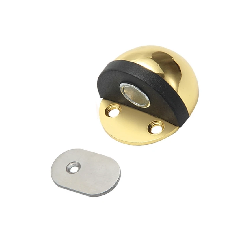 업그레이드 도구 쉬운 설치 자기 도어 스톱 내부 도어용 고무 쿠션이 있는 강철 방청 숨겨진 디자인