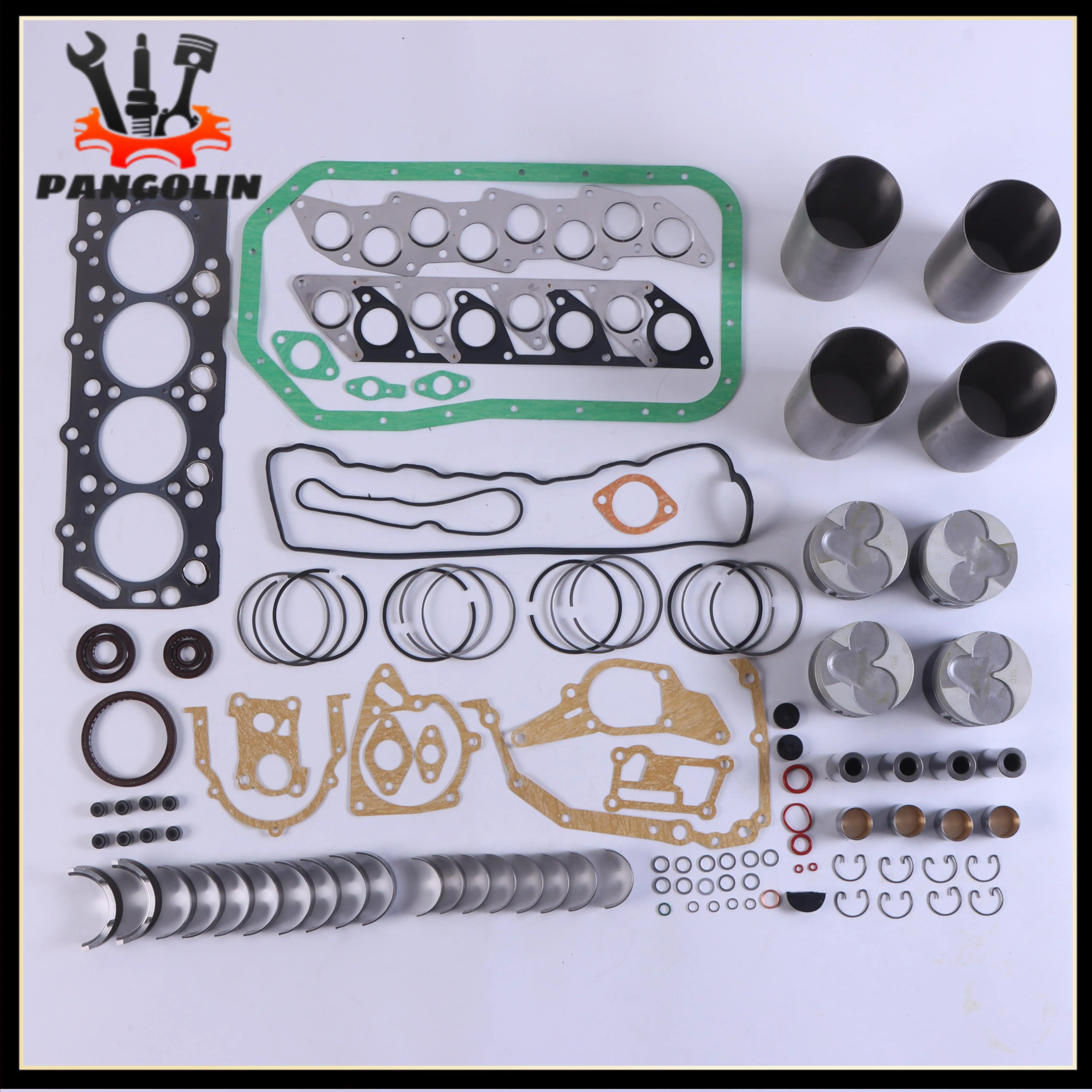 Engine Rebuilding Kits For Modern D4bb 4d56 Engine With Cylinder Liner Piston Pin Bushing Buckle Ring Size Tile Stop Pushing