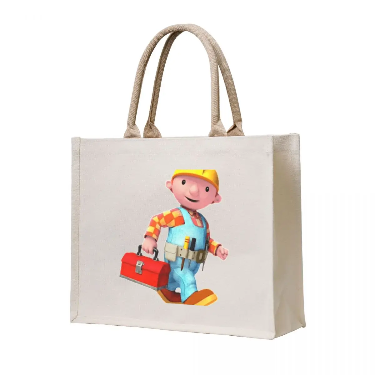 

Bob The Builder Tote Women's tote Women's shopper Big Candy bags Canvas Tote shopping bag bag woman Bag shoping Gift bags