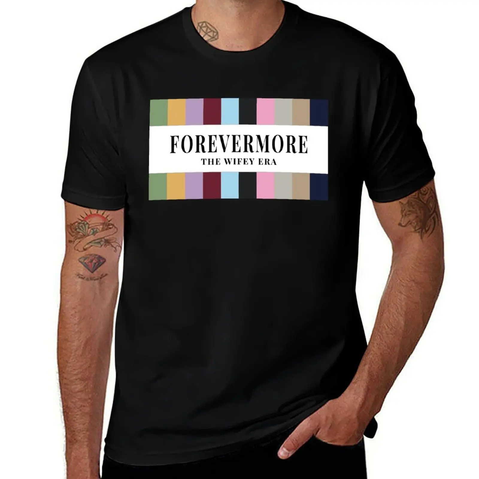 

Forevermore Wifey Era T-Shirt Classic Basic Casual T-Shirt
