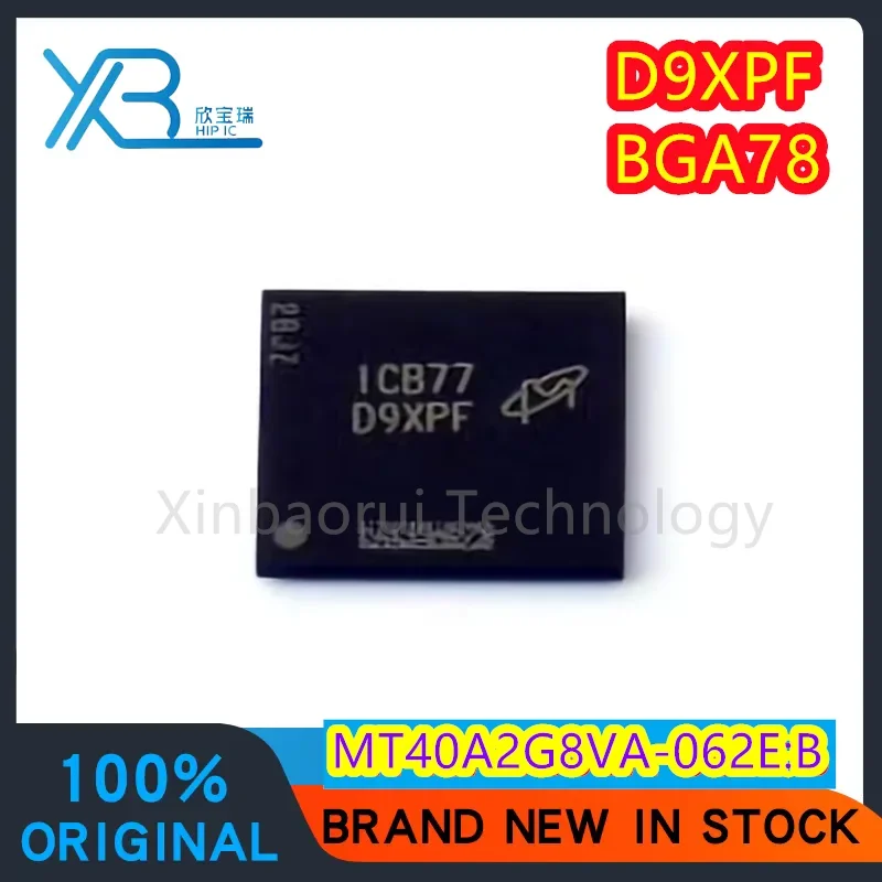 

(1/5pieces) MT40A2G8VA-062E:B Parts mark D9XPF SMD BGA78 memory chip IC 100% brand new and original Electronics