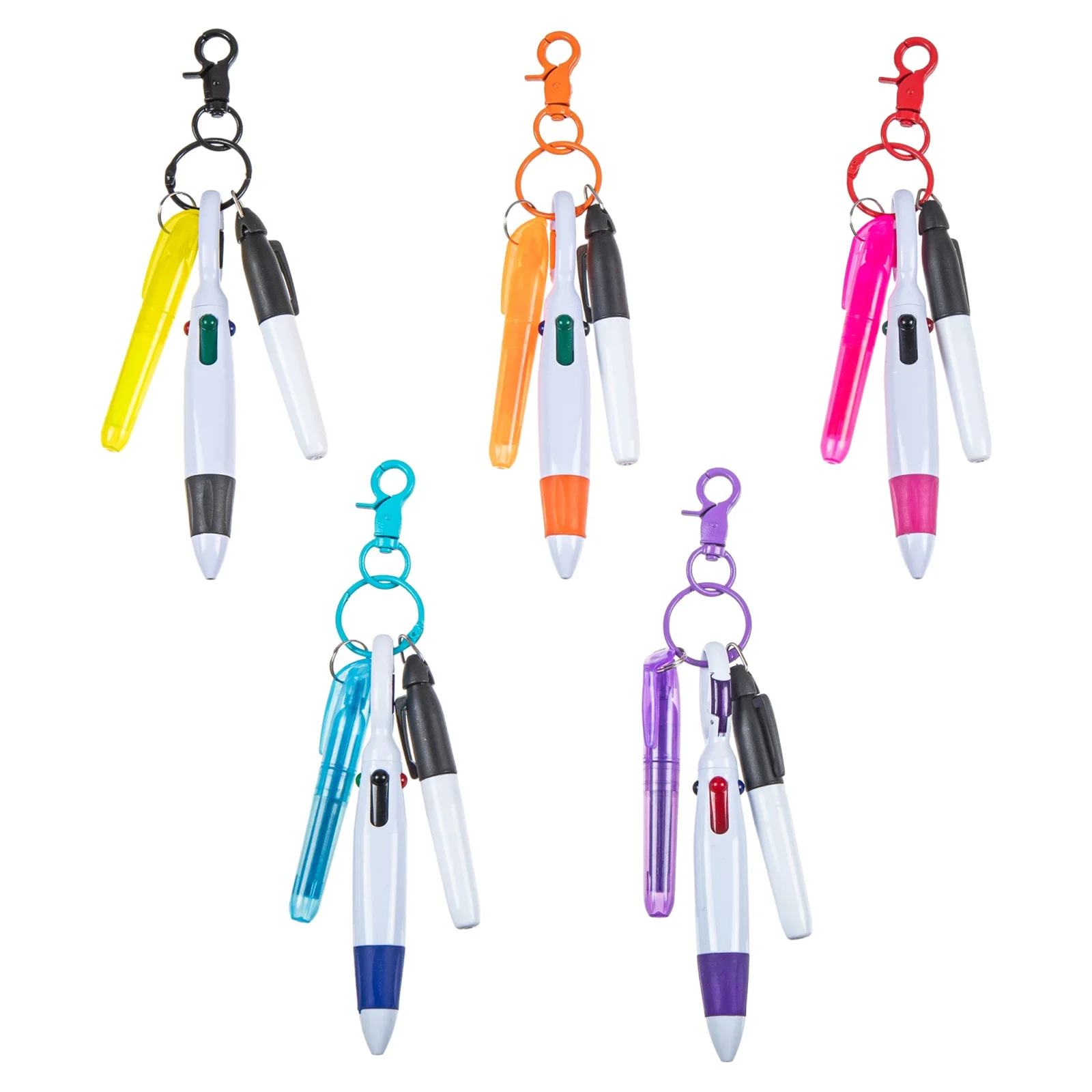 Ensemble de stylos d'infirmière 4 en 1, surligneur multifonction, marqueur en continu, stylo à