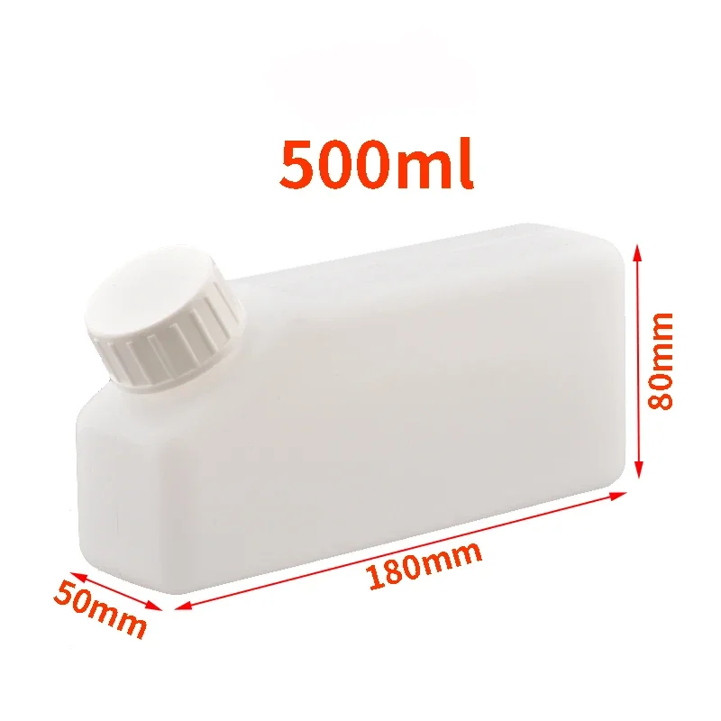 1PC 500ml White‑Ink Sub‑Tank, Corrosion‑Resistant Eco‑Solvent Ink Box, CISS Ink Supply Tank for Large‑Format Eco‑Solvent Printer