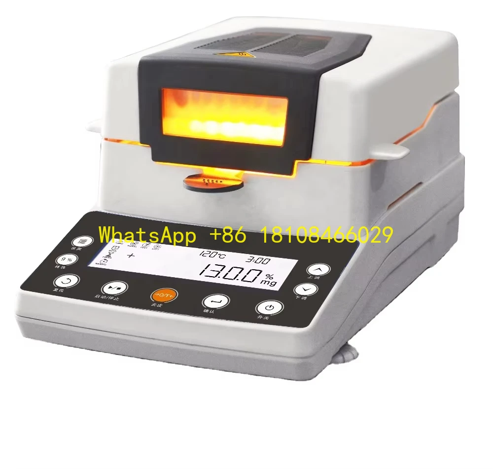 

XY110MW OEM Галогенная тепловая лампа Сушильная машина Анализатор влажности 10 мг