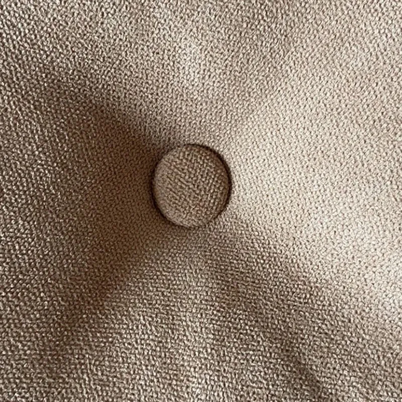 Kremowa Duża Poduszka Podłogowa Lniana Medytacja Joga Pogrubiona Okrągła Mata Tatami Poduszki na Siedzenie dla Dzieci Pufa Gruby Fotel Poduszka na Balkon 방석