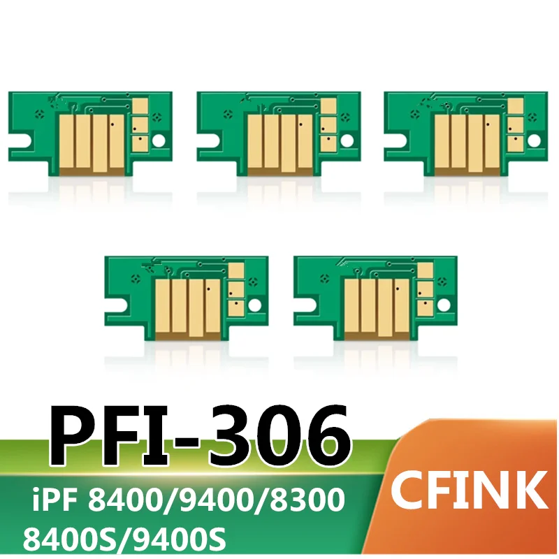 PFI-306 PFI306 306, постоянный чип картриджа для чипов принтера Canon iPF 8400 9400 8300 S 8400S