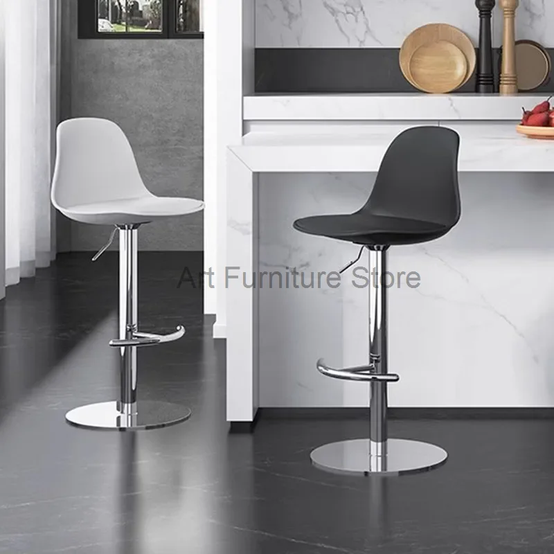 

Reception Kitchen Counter Stools High Metal Kitchen Counter Stools Luxury Modern Taburetes De Bar Furniture Bar For Home HY