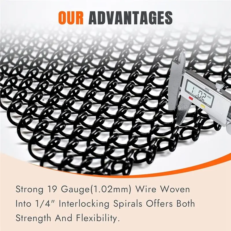 24 ساعة التسليم الموقد شاشة شبكة الستار 2 قطعة-20 "X 24" لحرق الخشب موقد النار شرارة الحرس سلسلة