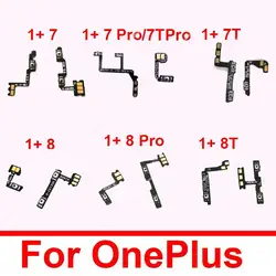 For Oneplus OnePlus 7 7T Pro 8 8T Pro On OFF Power Volume Flex Cale Switch Side Keys Flex Ribbon Replacement