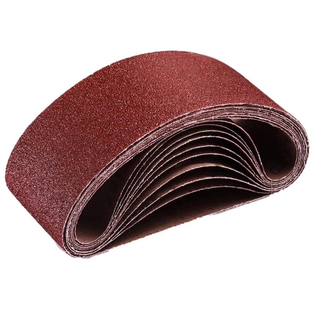 1pcs 100x915mm Aluminum Oxide Sanding Belts 80-400 Grit Abrasive Sand Screen Band for Sander Wood Soft Metal Grinding Polishing