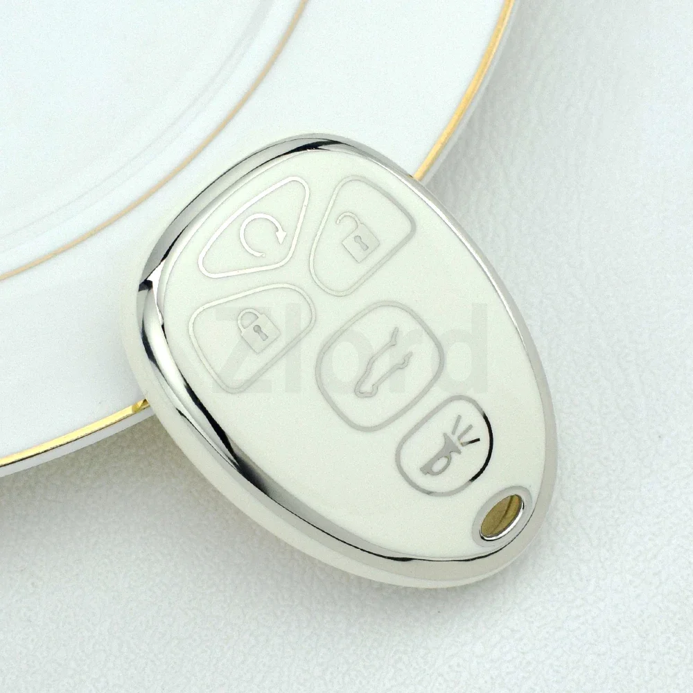 5 6 Button Remote TPU Key Case Cover Proctetor For Buick GMC Chevrolet Cadillac Pontiac Saturn Key