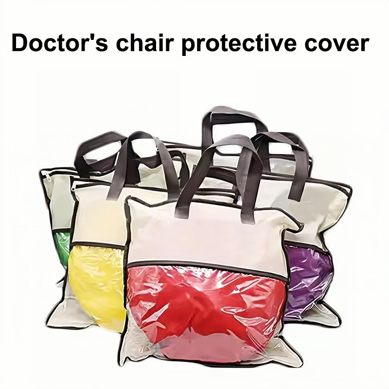 1Set Dental Equipment Covers, 4-Piece Dental Chair Protector Set, Comprehensive Dental Chair Protector Set