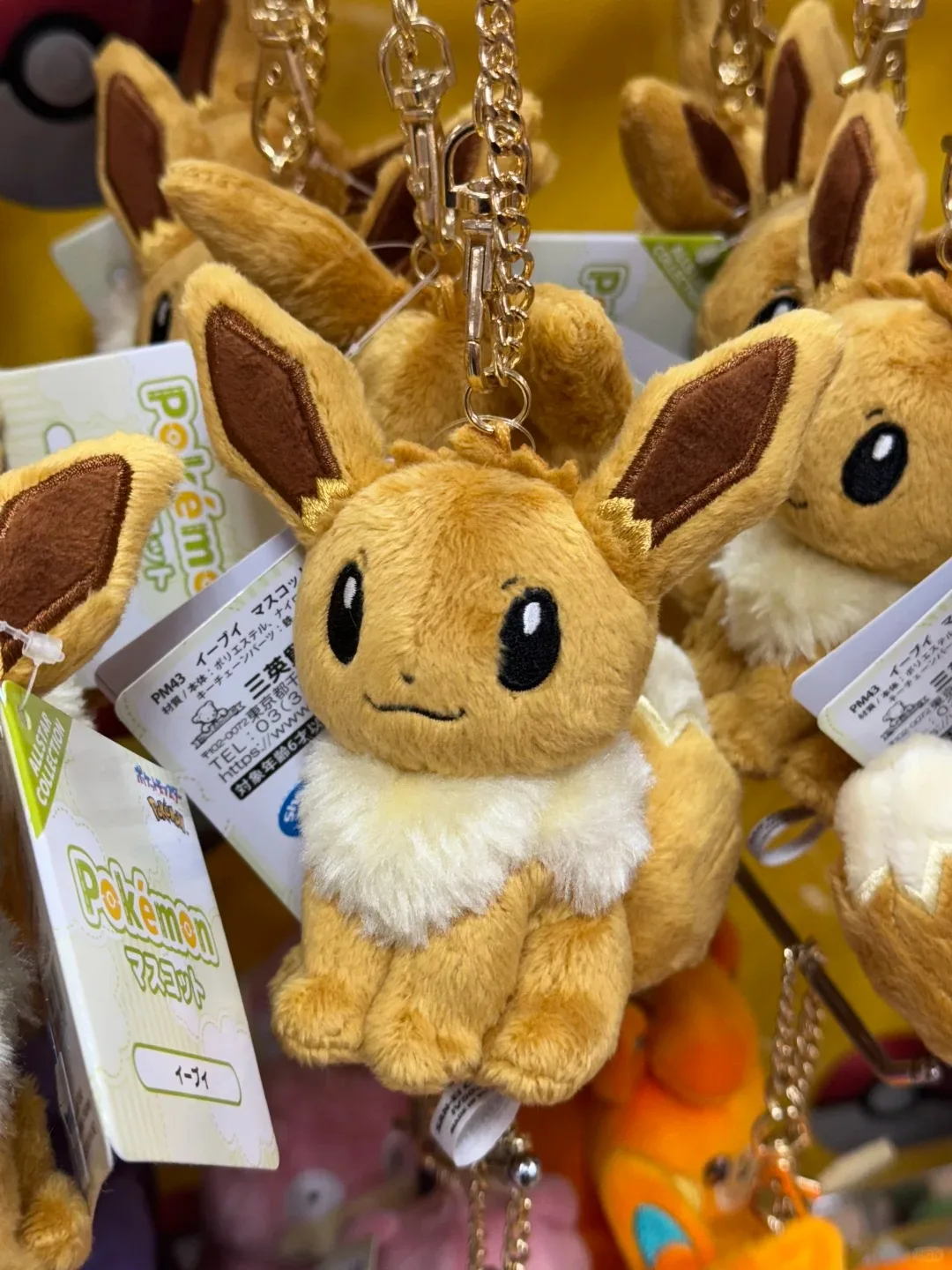 ポケモン本物のイーブイ-ヴァポリオン-伏臥ポーズ-ソフトぬいぐるみ-コレクタブル装飾品-誕生日プレゼント-アニメ愛好家向け