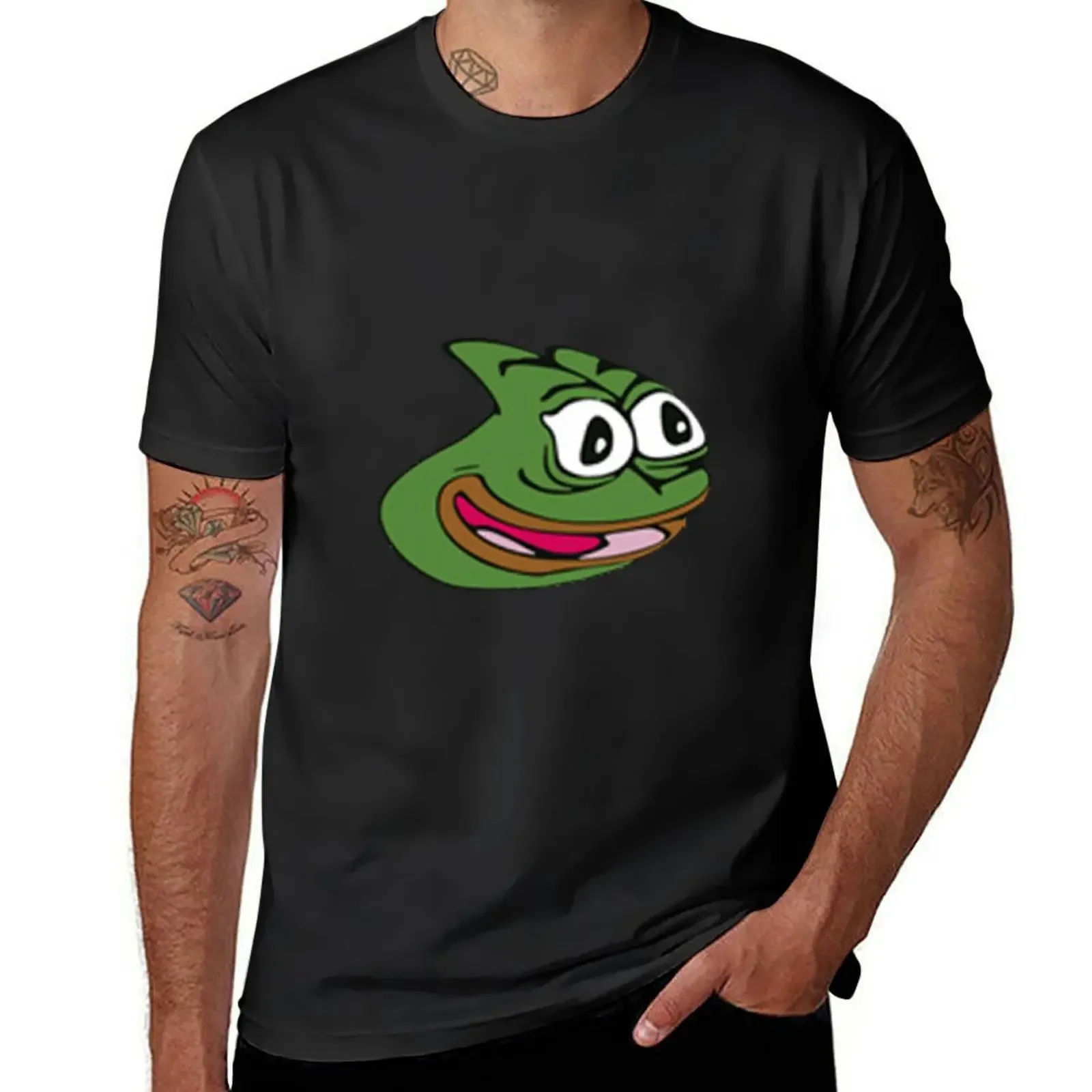 

Pepega T-Shirt customizeds cotton graphic tees street wear croswit shirt man funny t shirts for men