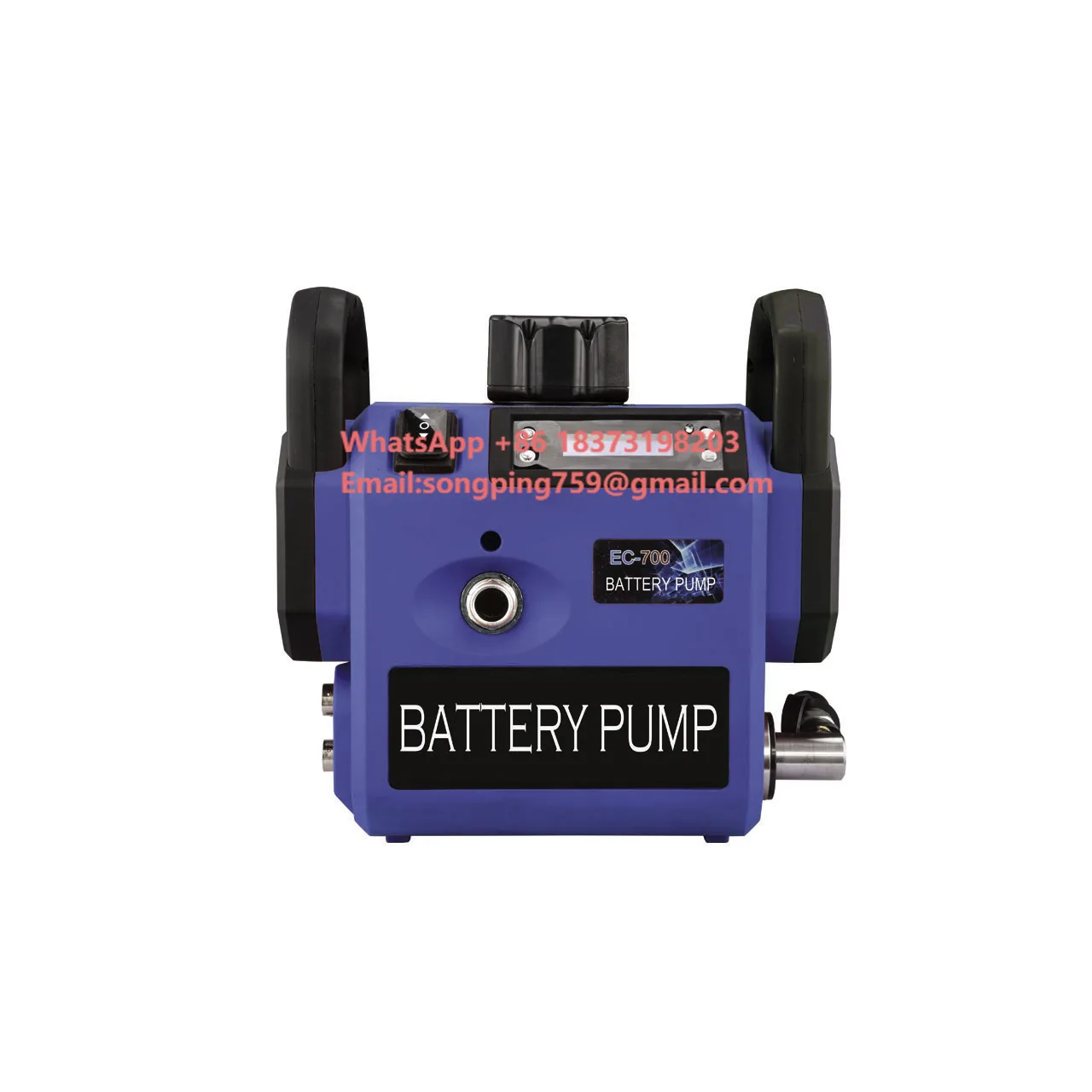 

Беспроводной гидравлический насос EC-700 с супервысоким давлением 700 бар, легкий, одностороннего действия