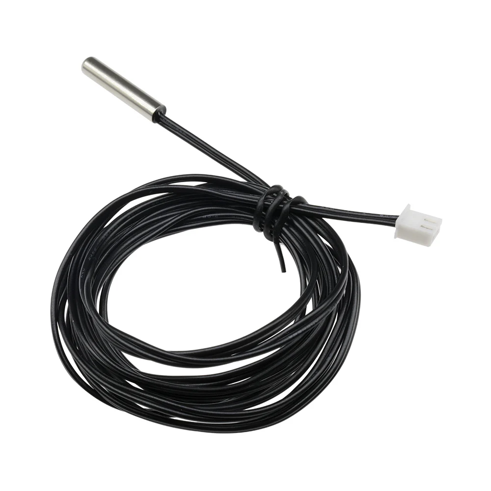 50CM 200CM 300CM NTC Thermistor Temperature Sensor Waterproof Probe Wire 10K 1% 3950 W1209 W1401 Cable