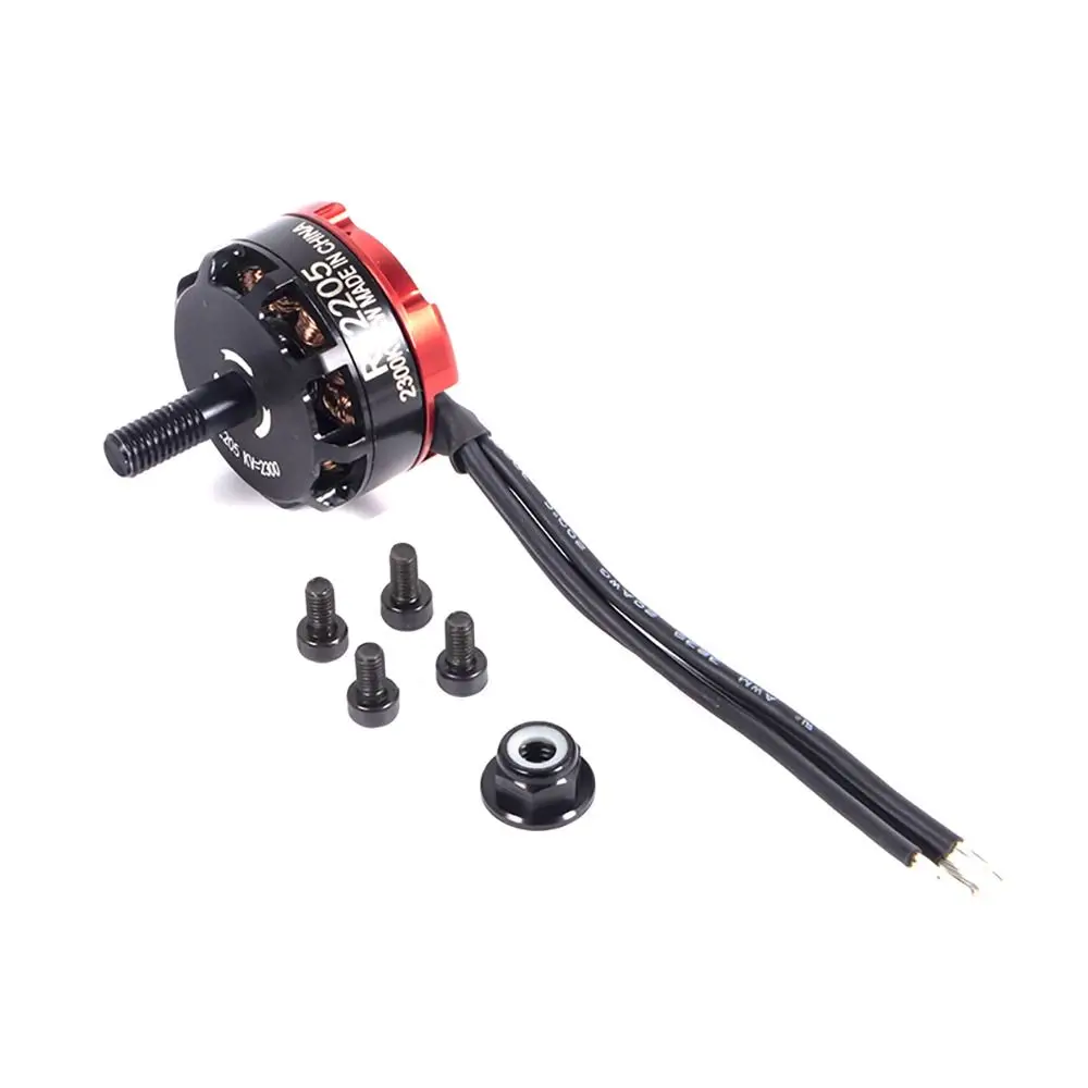 Fai da te RS2205 2300kv CW CCW motore Brushless RC parti di aerei RC motore 5045 elica Mini motore FPV RC QAV250 X210 Racing Drone