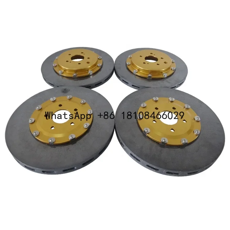 Car Portable Steel Carbon Ceramic Brake Disc For Audi S3 A6L A7 A8L Q7 Q8 RS8