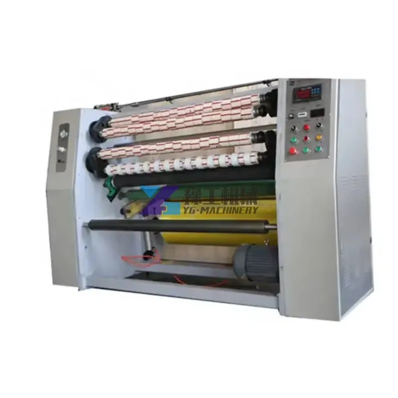 High Speed Automatic Bopp Jumbo Roll Tape Slitting Rewinding Machine Adhesive Tape Slitter Rewinder Tape Making Machine