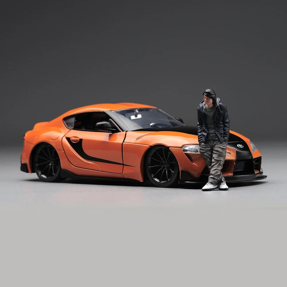 Jada Die Casting 1:24 Scale  Gr Supra Sports Car Alloy Static Model Metal Souvenir Child Hobby Fan Gift Collection Display