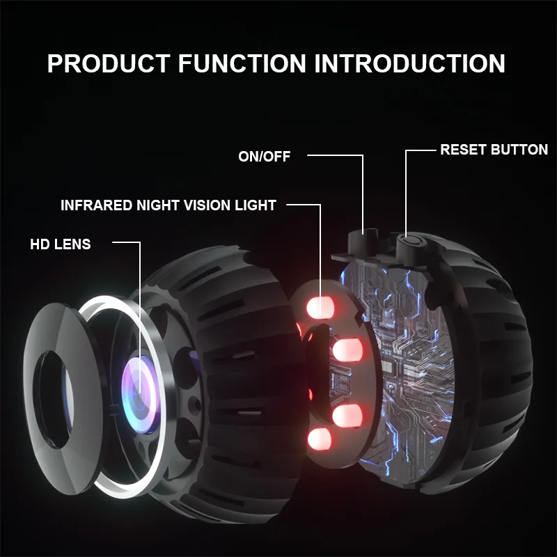 กล้อง WIFI Mini X10กล้องมองเห็นตอนกลางคืนขนาดเล็ก1080P HD ระบบเสียงขนาดเล็กกล้องวิดีโอขนาดเล็กแบบไร้สายกล้องถ่ายวิดีโอขนาดเล็กแบบไม่มีสายไฟ