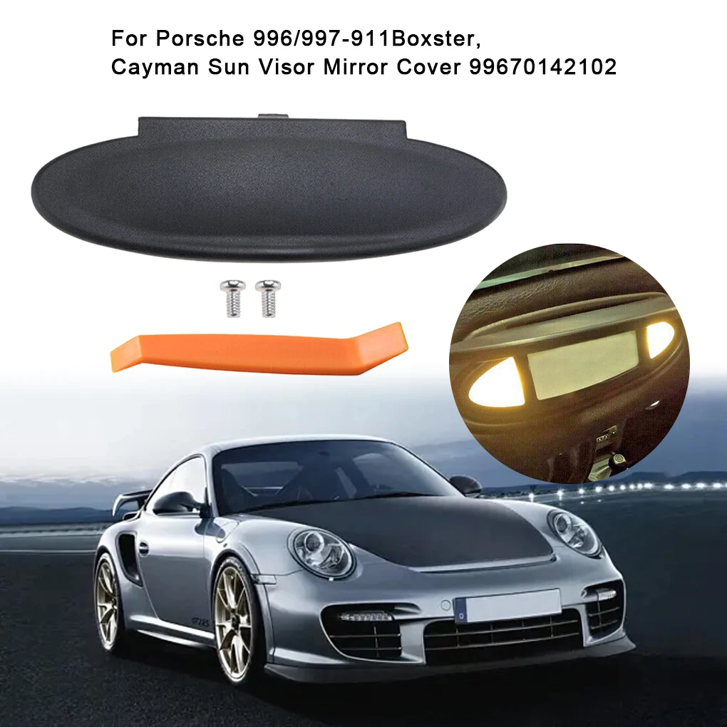 ABS Reliable Replacement Sun Visor Mirror Cover Exquisite Appearance For Added Elegance Easy