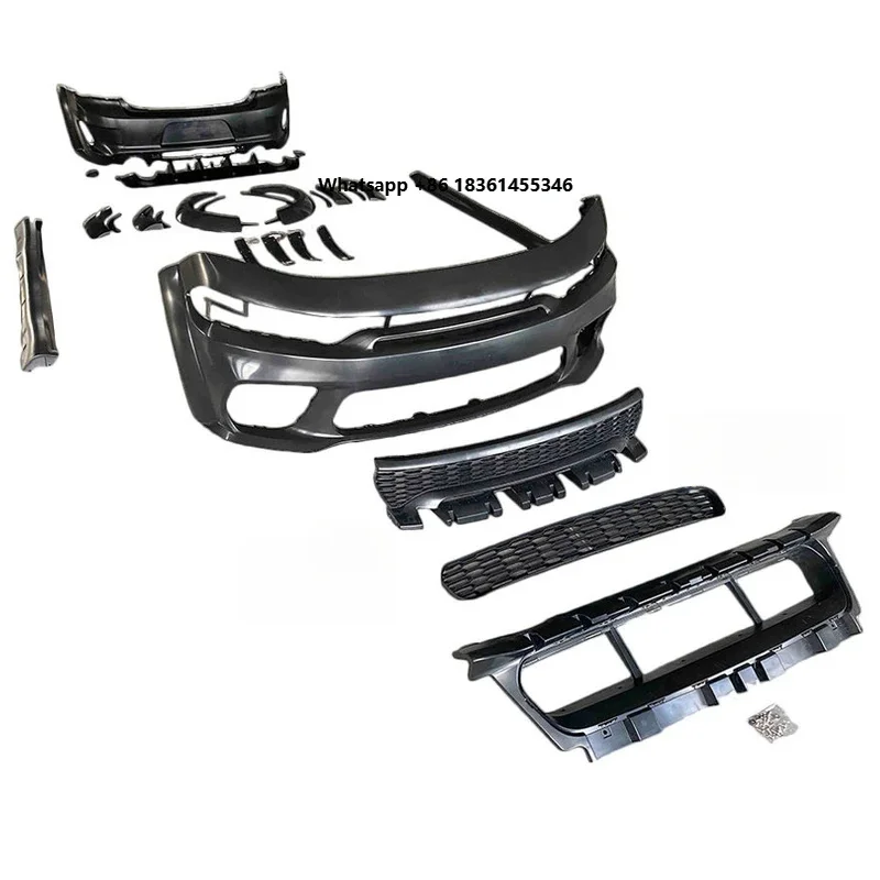 

Newest Hot Selling Wide Front Rear Bumper Wide Flar Car Body Kit 2015-2022