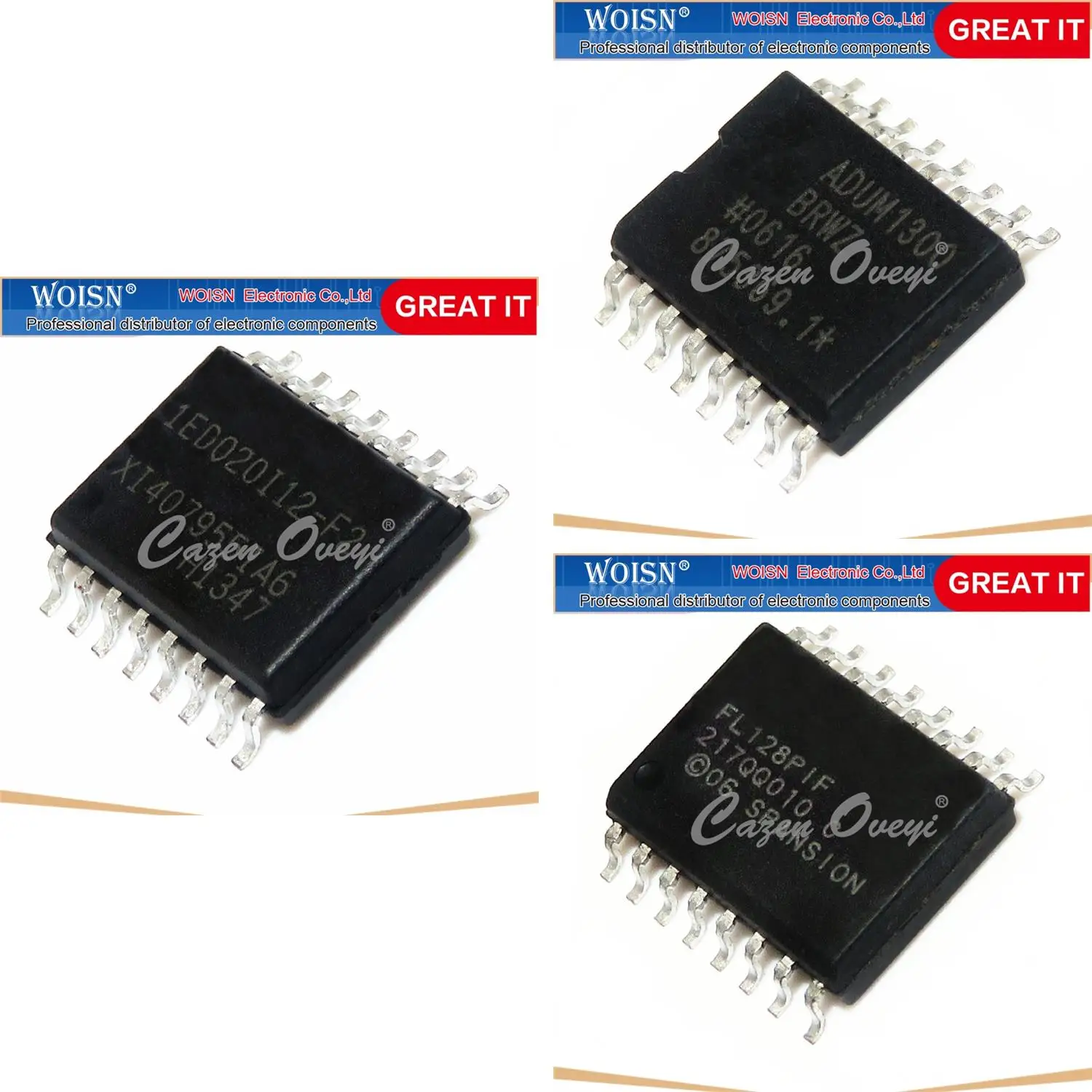 ADUM1300BRWZ ADUM1300BRW ADUM1300 FL128PIF FL128 1ED020I12-F2 1ED020I12 SOP-16
