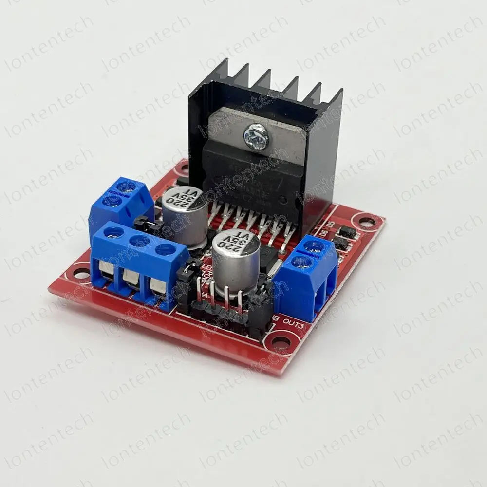 L298 N modul papan Driver L298 Motor Stepper Robot mobil pintar Breadboard Peltier daya tinggi LT00007