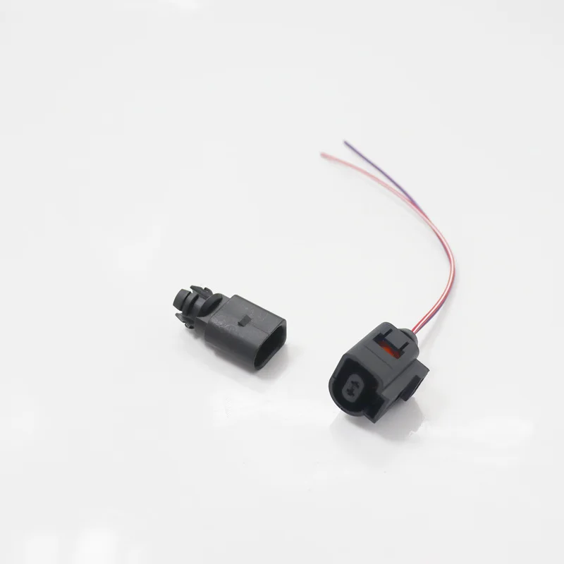 Außenluft temperatur sensor & elektrischer 2-poliger Stecker Kabelbaum passend für vw santana cc jetta 6 rd820535 1 j0973702