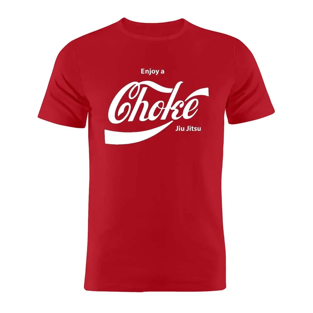 Unisex T Shirt Enjoy A Choke Jiu Jitsu Funny Artwork Black Tee