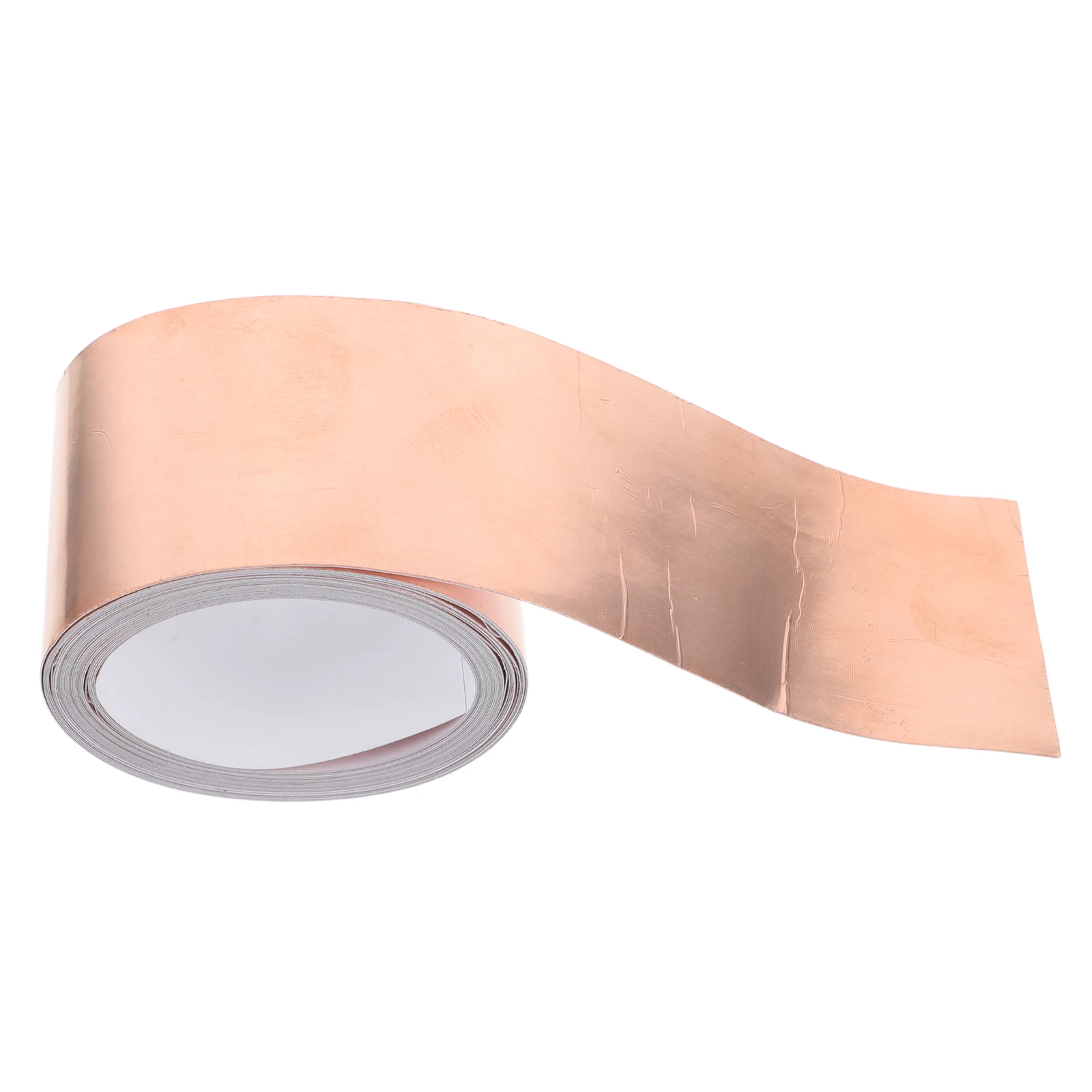 

Copper Foil Tape 5m Electric Guitar Bass Interference Shielding Noise Reduction Easy Application Conductive Adhesive