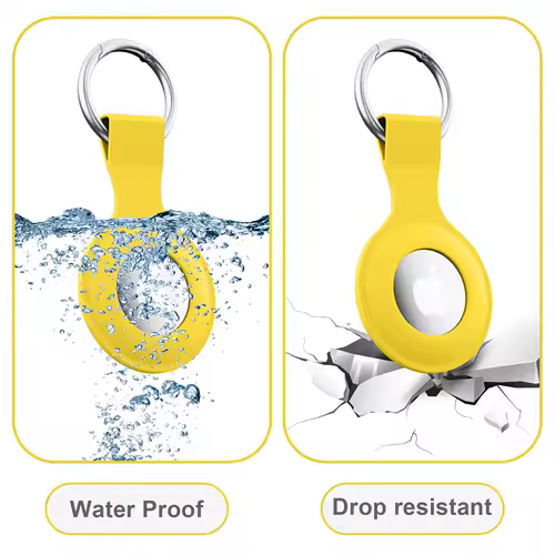 Silicone Case for Apple Airtags Cover Protective Shell Tracker Accessories Anti-scratch Sleeve Keychain For Apple Air tag Case - Image 3