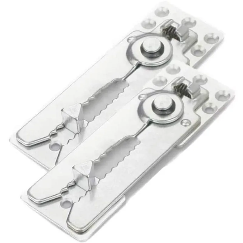 2 Pack Heavy Duty Sectional Couch Connectors, Multi-Card Sofa Connector Screws, Furniture Clamps for Sectional Sofa