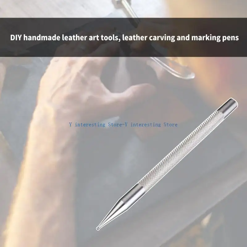 

896A Fine Tip Leather Craft Scriber Pen Tool for Leathercraft Carving Sewing Punching