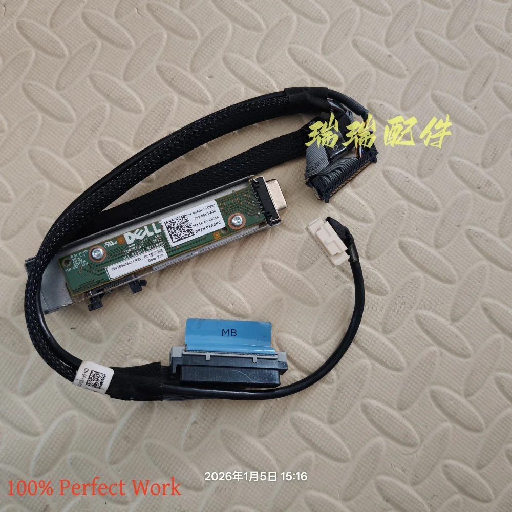 FOR  Dell 0PPCVY CABLE CONTROL PANEL SIGNAL/POWER PowerEdge R620 Front Panel Cable,100% Perfect Work,Freeing shipping