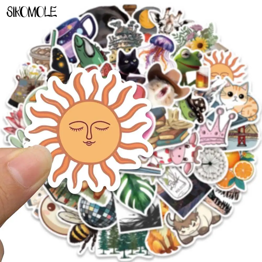 10/30/50 Uds colección de dibujos animados de pegatinas de puntos calientes Kawaii DIY equipaje de viaje guitarra nevera portátil niños calcomanías pegatina de grafiti