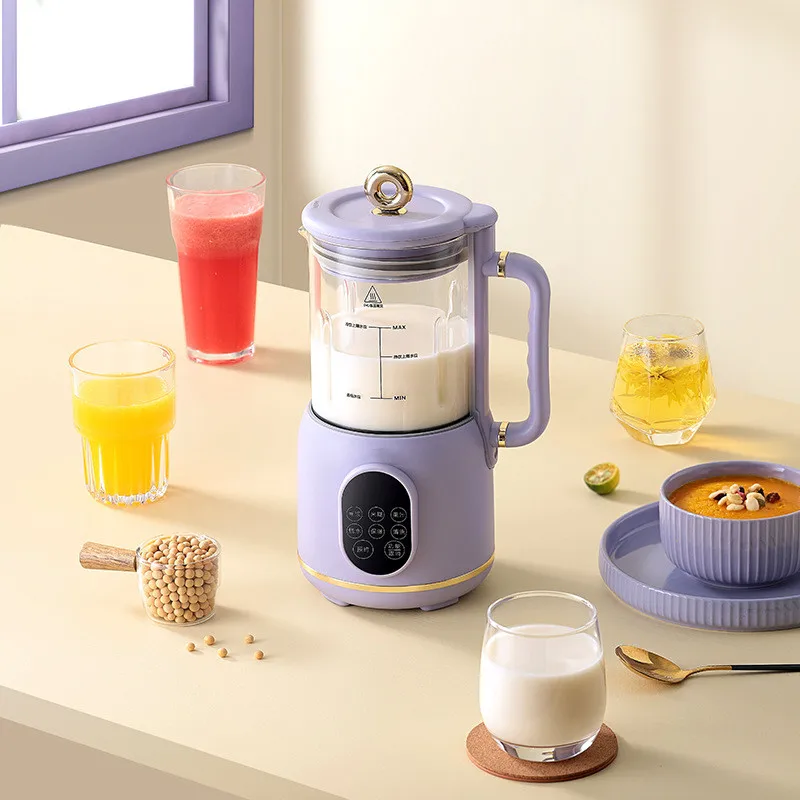 800ml Smart Soymilk Machine Electric Juicer Kitchen Food Supplements Mixer Multifunctional Wall Breaker Home Breakfast Machine